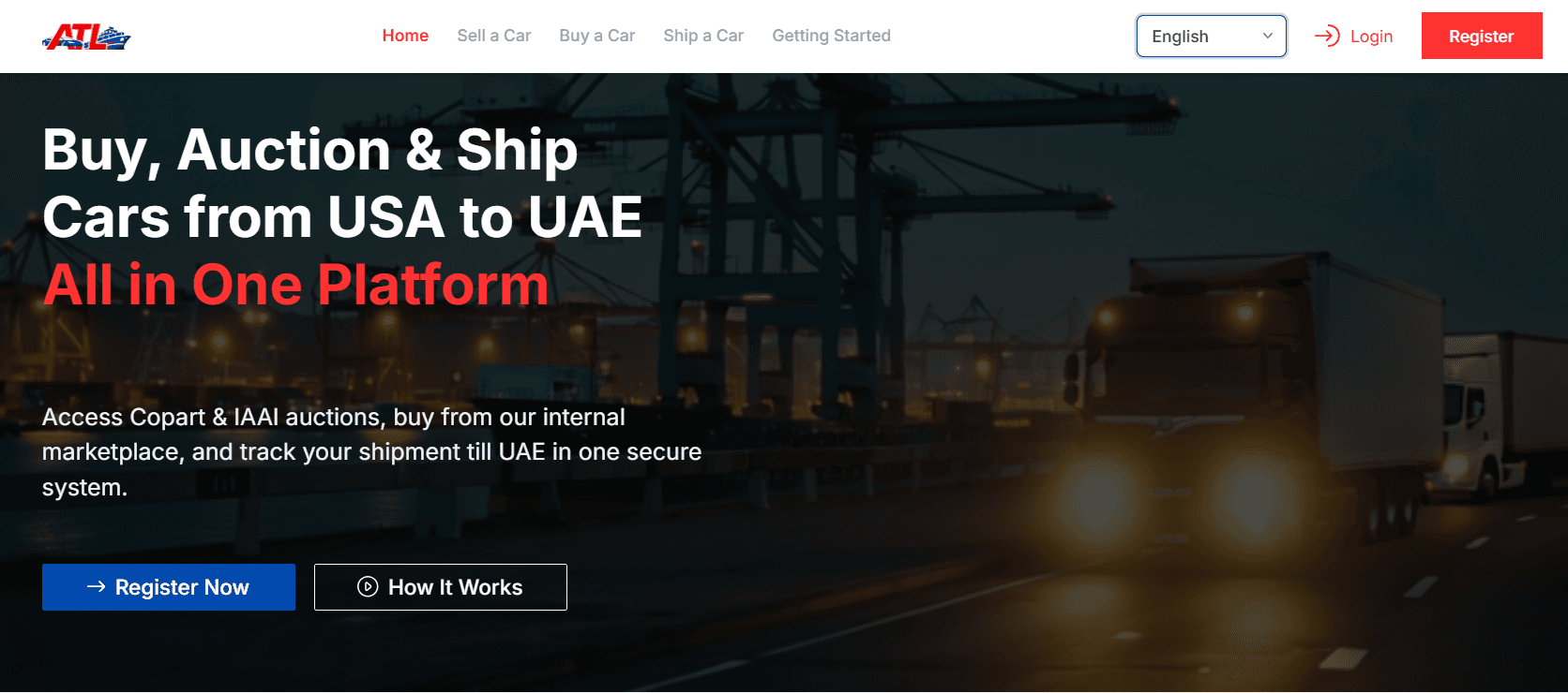 Car Auction Platform screenshot